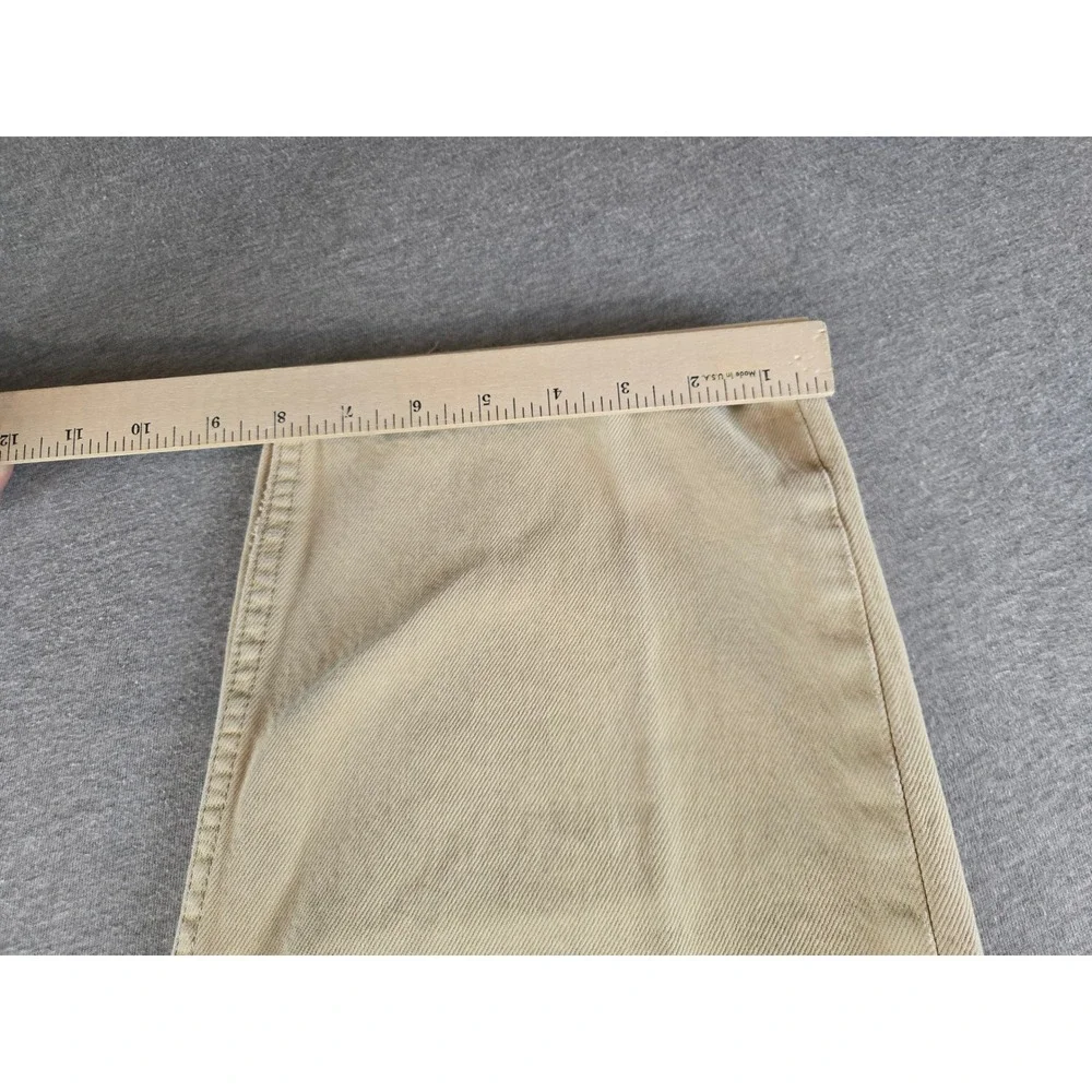 Vintage Levi's 501 Jeans Mens 38x30 Tan Straight Leg‎ Button Fly Made USA 01 Y2K